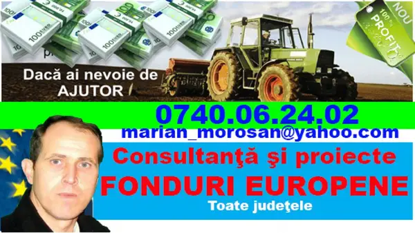 Consultanta si proiecte fonduri europene