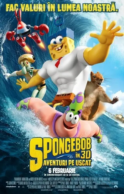 Sponge Bob: Aventuri pe uscat