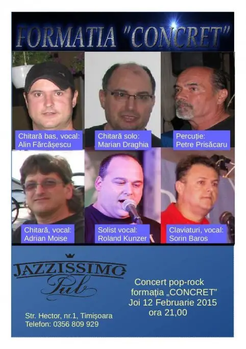 Concert pop-rock Concret