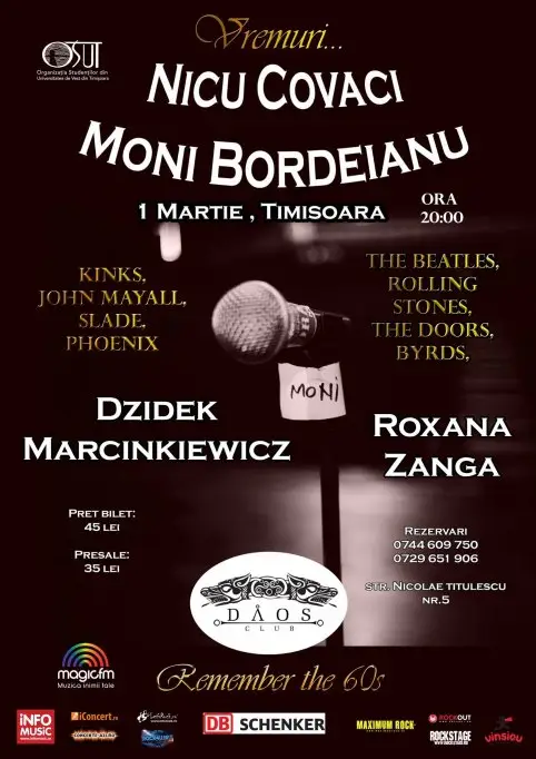 Nicu Covaci, Moni Bordeianu