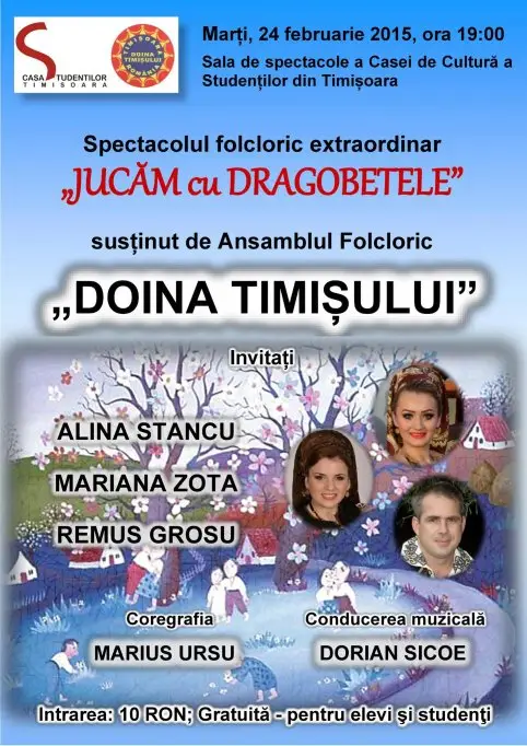 Jucam cu Dragobetele