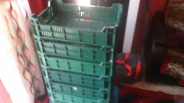 Vand 8 lazi transport marfa plastic Plastor verde