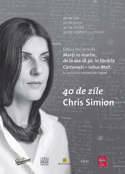 Lansare de carte Chris Simion - "40 de zile"