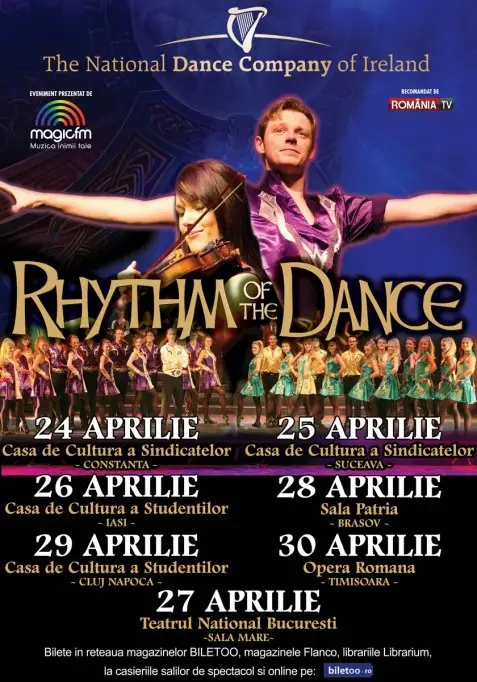 16 ani de la primul show Rhythm of the Dance!