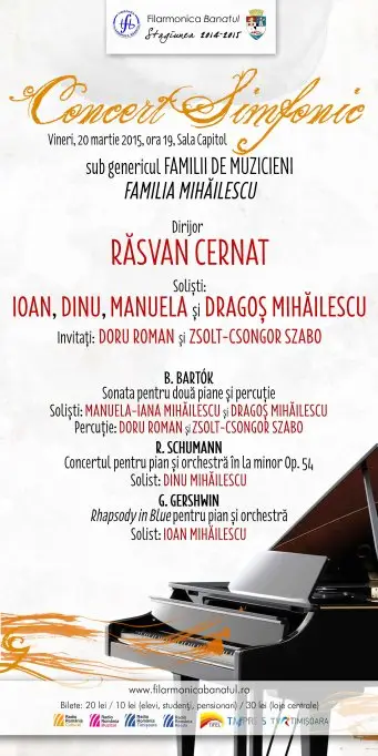Concert simfonic Familii de muziceni