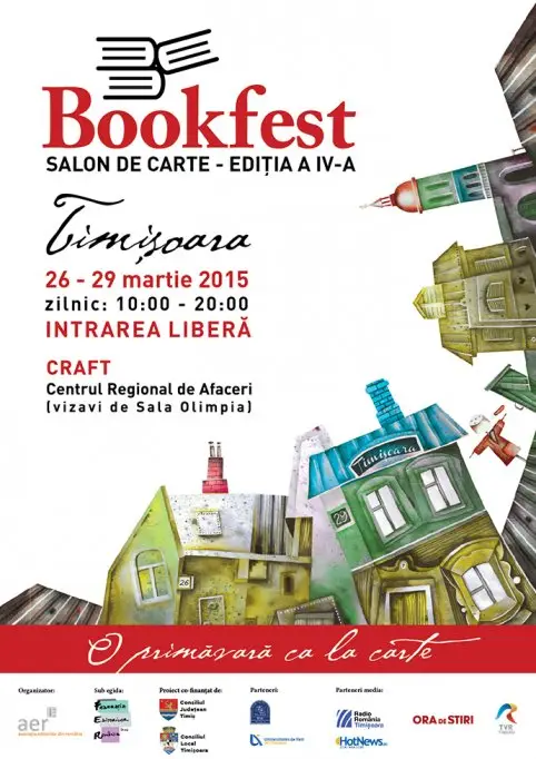 Carti si personalitati de cinci stele la Bookfest Timisoara