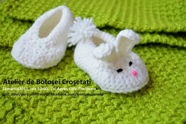 Atelier de botosei crosetati - iepuras