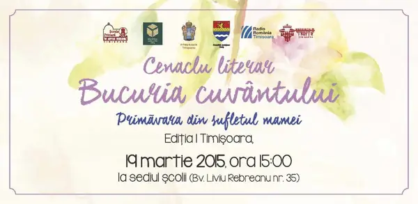 Invitatie la Cenaclul literar "Primavara din sufletul mamei"