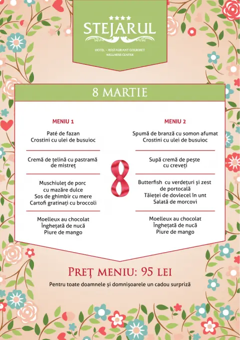 8 Martie la Hotel Restaurant Stejarul