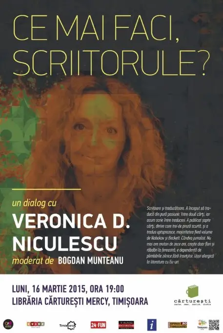 Ce mai faci, scriitorule? Dialog cu Veronica D. Niculescu