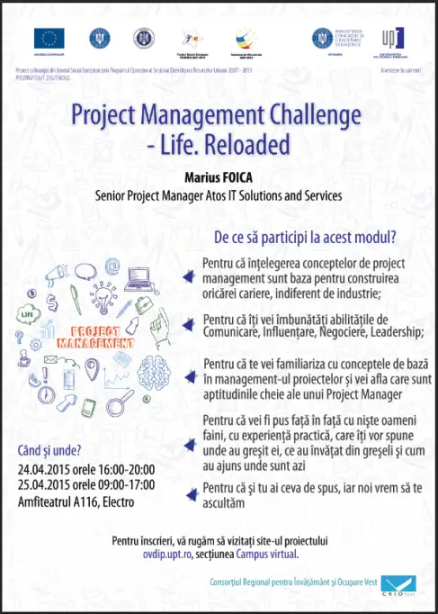 Dezvoltare de competente antreprenoriale la UPT