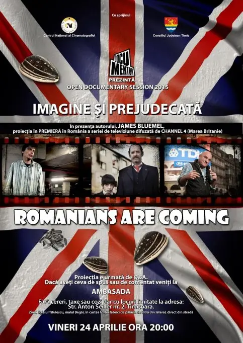 James Bluemel, autorul seriei Romanians are coming vine la Timisoara