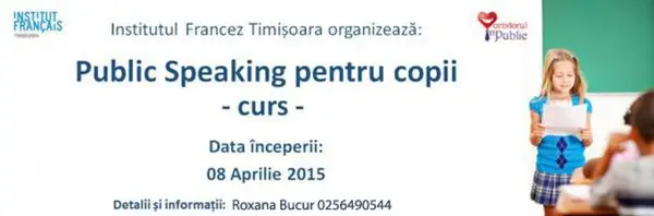 Curs de Public Speaking pentru copii