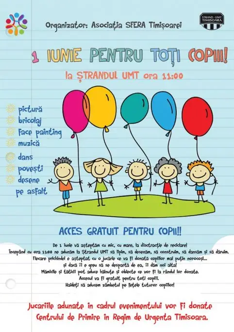 1 iunie pentru toti copiii - Editia a III-a
