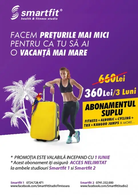 Abonamentul Suplu - SmartFit 1 & 2