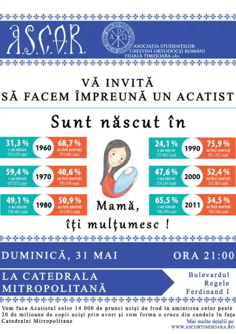 Acatist in amintirea pruncilor ucisi prin avort