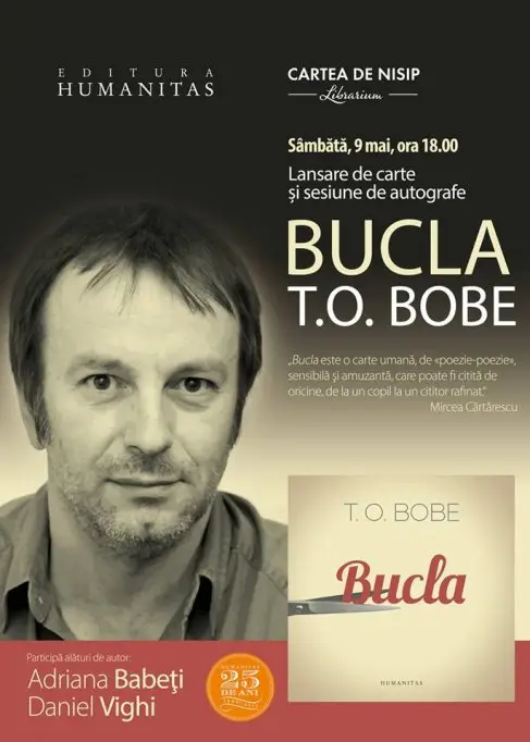 Lansare de carte si sesiune de autografe: Bucla de T.O. Bobe