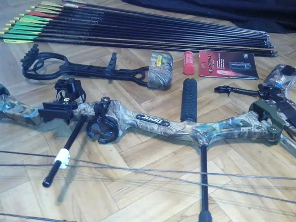 Arc compound kit tir vanatoare complet
