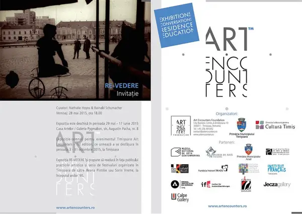 Re-Vedere: Expozitie-semnal pentru evenimentul TIMISOARA ART ENCOUNTERS