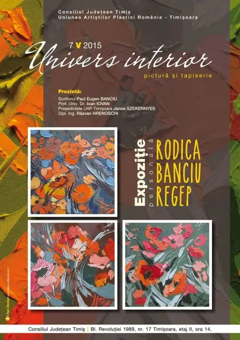 Expozitie personala "Univers Interior" Rodica Banciu Regep