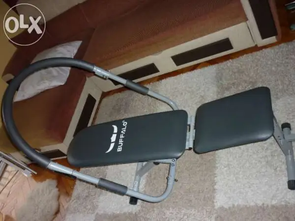 Bancheta fitness Buffalo de la Quelle