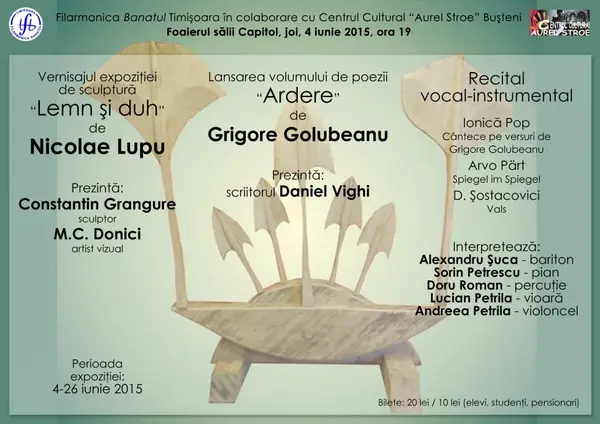 Triplu eveniment la Filarmonica Banatul