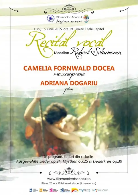 Recital vocal Medalion Robert Schumann