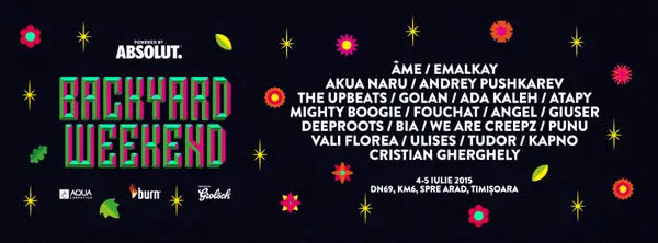 Backyard Weekend 2015