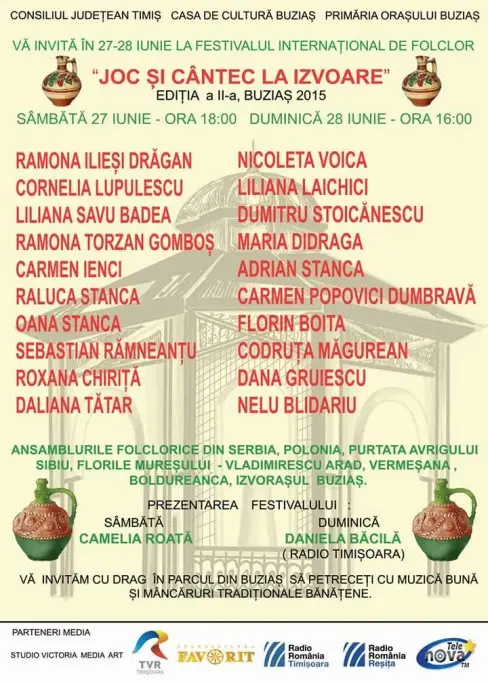Festivalul International de Folclor „Joc si cantec la izvoare"