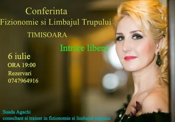 Conferinta Fizionomie si Limbajul Trupului