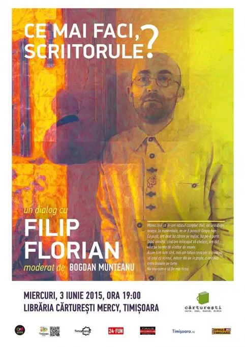 Ce mai faci, scriitorule? Dialog cu Filip Florian