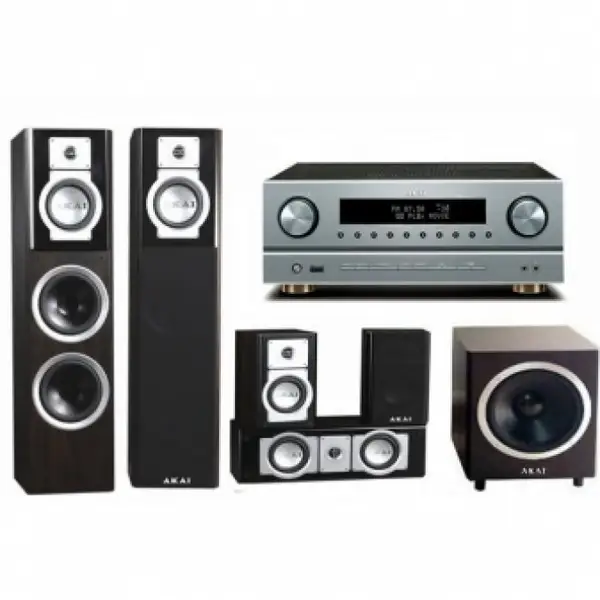 Vand Sistem audio 5+1 si receiver Akai - 400 W RMS