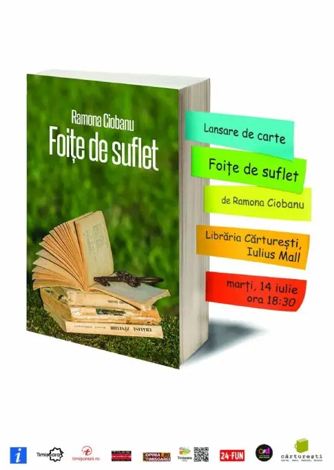 Lansarea cartii "Foite de suflet" de Ramona Ciobanu