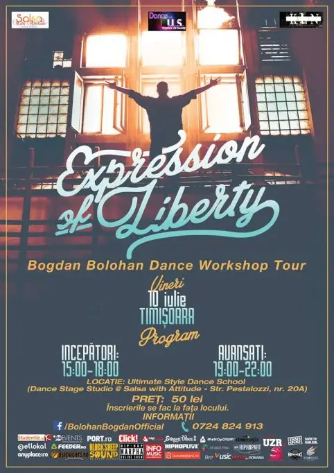 Expression of Liberty – Bogdan Bolohan Dance Workshop Tour