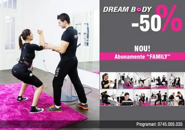 Promotia lunii la antrenamentele XBody - Abonamente "Family"