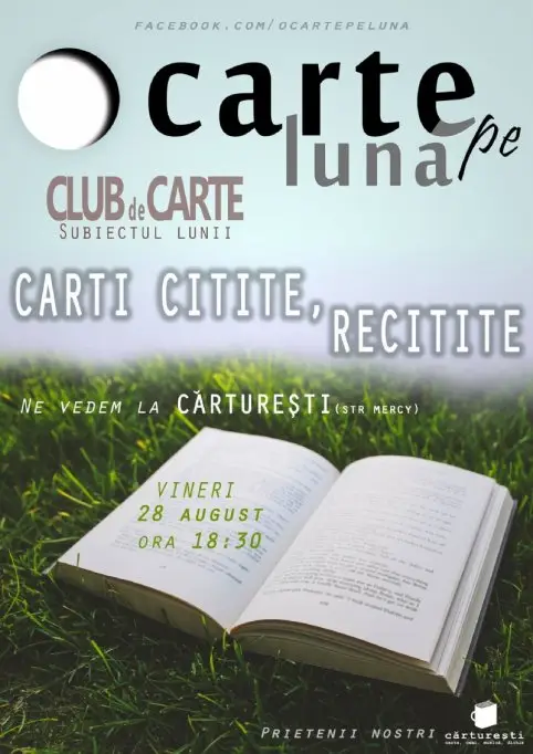 O carte pe luna @ Carturesti Mercy