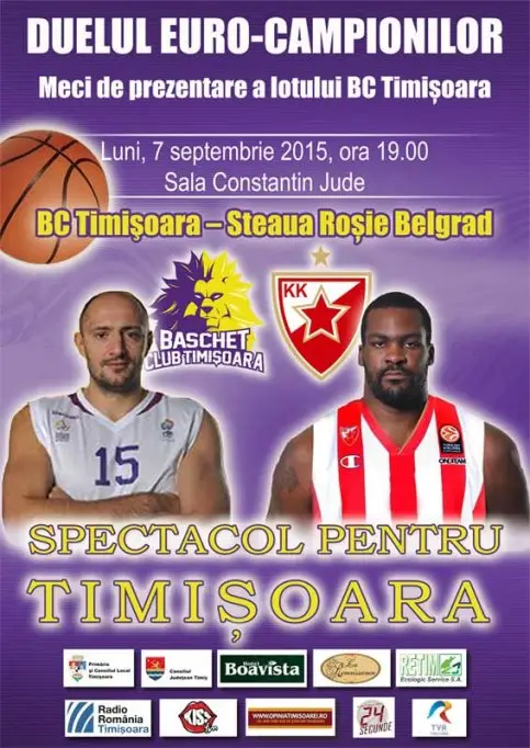 BC Timisoara - Steaua Rosie Belgrad
