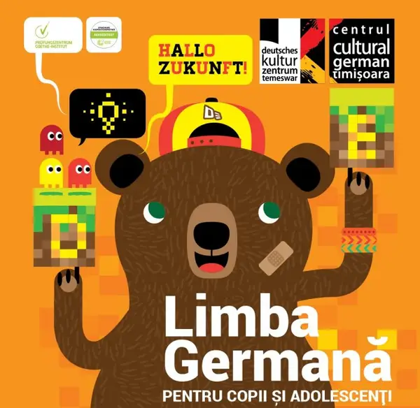 Germana pentru copii cu jocuri si distractie