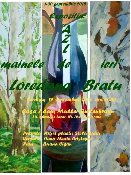 Expozitia Azi, mainele de ieri - Loredana Bratu