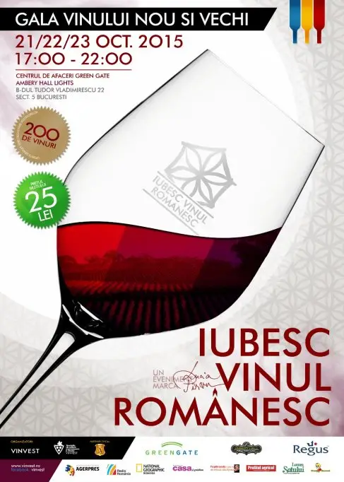 VINVEST, Iubesc Vinul Romanesc - Gala Vinului Nou si Vechi