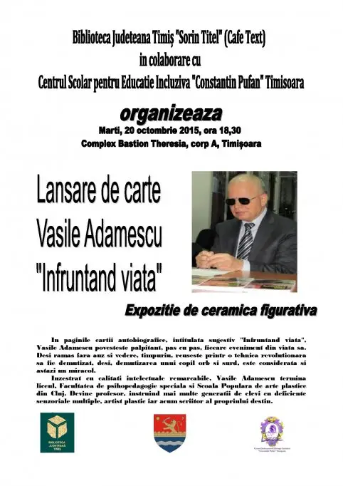 Lansare de carte "Infruntand viata"
