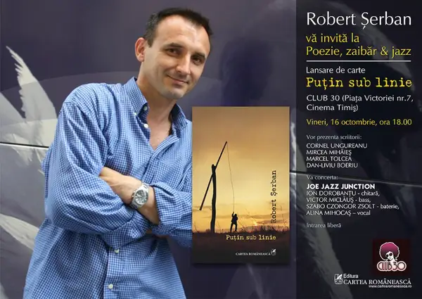 Poezie, zaibar si jazz cu Robert Serban