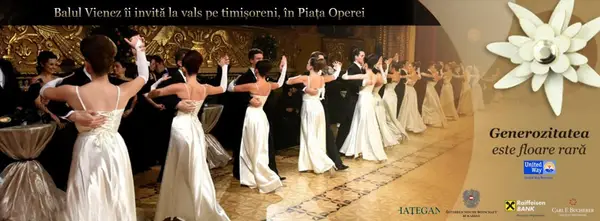 Balul Vienez ii invita la vals pe timisoreni, in Piata Operei