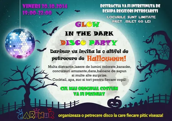 "Glow in the dark" Halloween Party