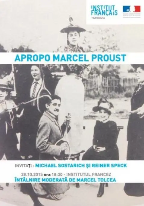 Conferinta "Apropo Marcel Proust"