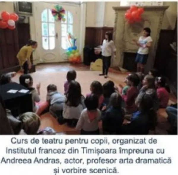 Curs de teatru si miscare scenica pentru copii si adolescenti