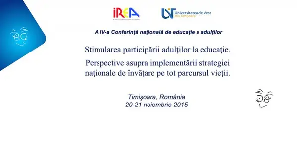 A IV-a Conferinta Nationala de Educatie a Adultilor