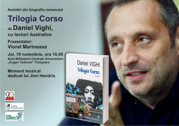 Amintiri din biografia romanului Trilogia Corso cu Daniel Vighi