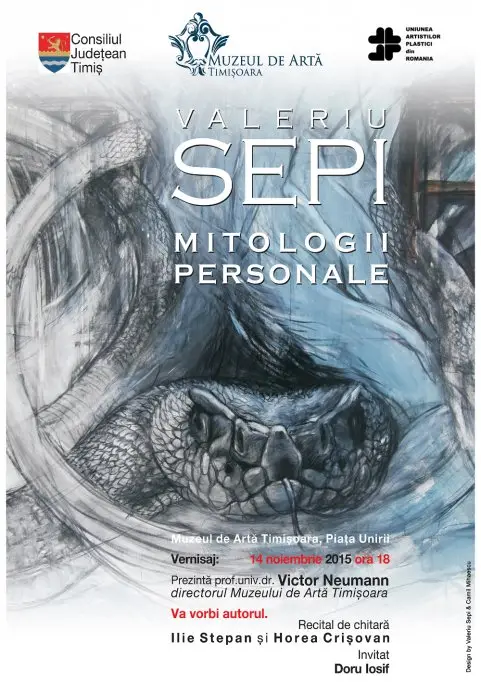 Expozitia Valeriu Sepi – Mitologii Personale
