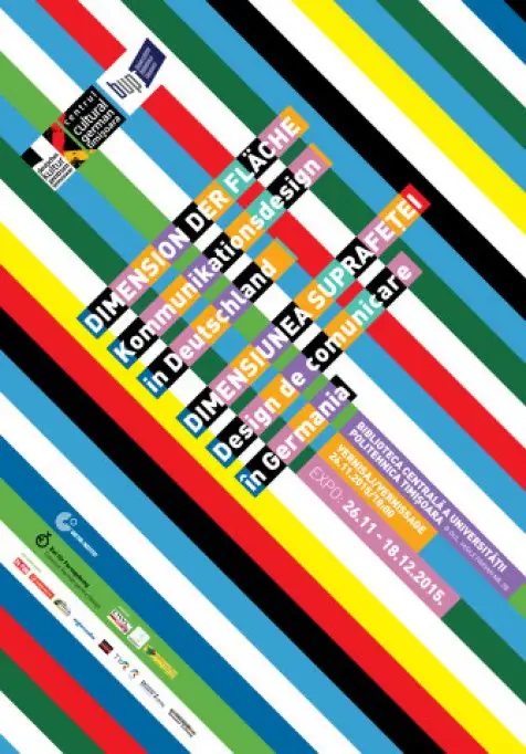 Expozitia „Dimensiunea suprafetei – Design de comunicare in Germania”